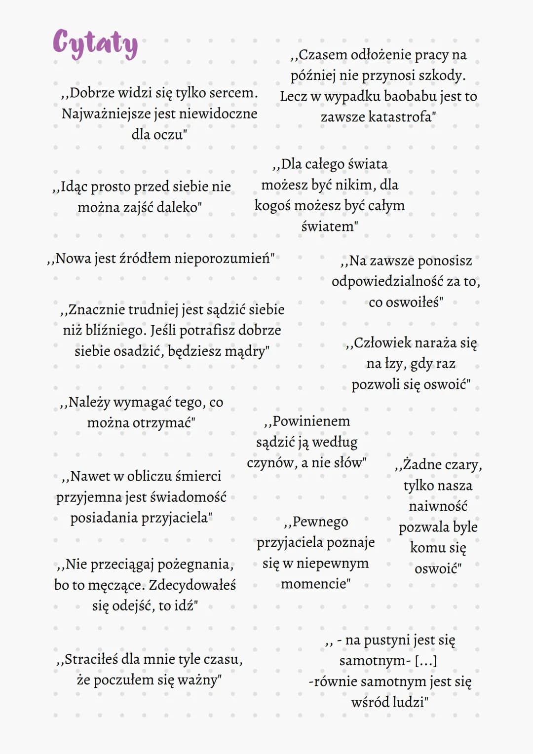 ●
.
•
.
●
Gatunek - epika
Rodzaj baśń; powiastka filozoficzna; przypowieść
Narrator Pilot
Narracja pierwszoosobowa
..
Czas i miejsce akcji
C