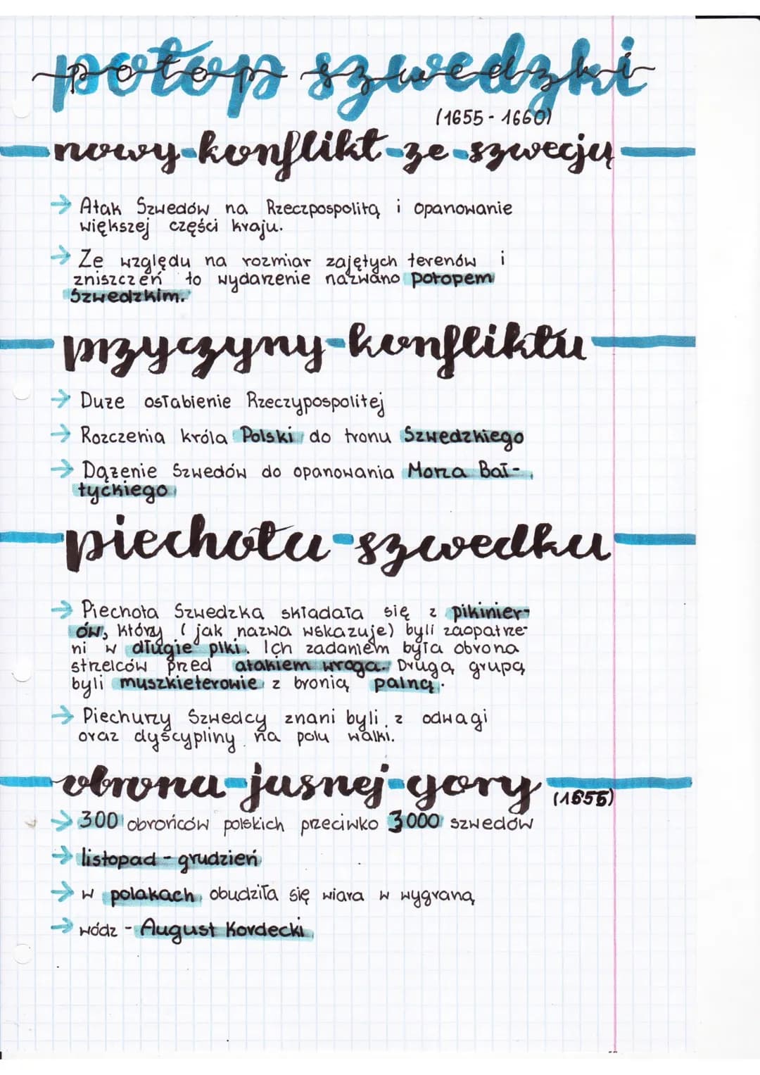 potop szwedzki
-nowy-konflikt-ze-szwecjų
Atak Szwedów na Rzeczpospolitą i opanowanie
większej części kraju.
Ze względu na rozmiar zajętych t