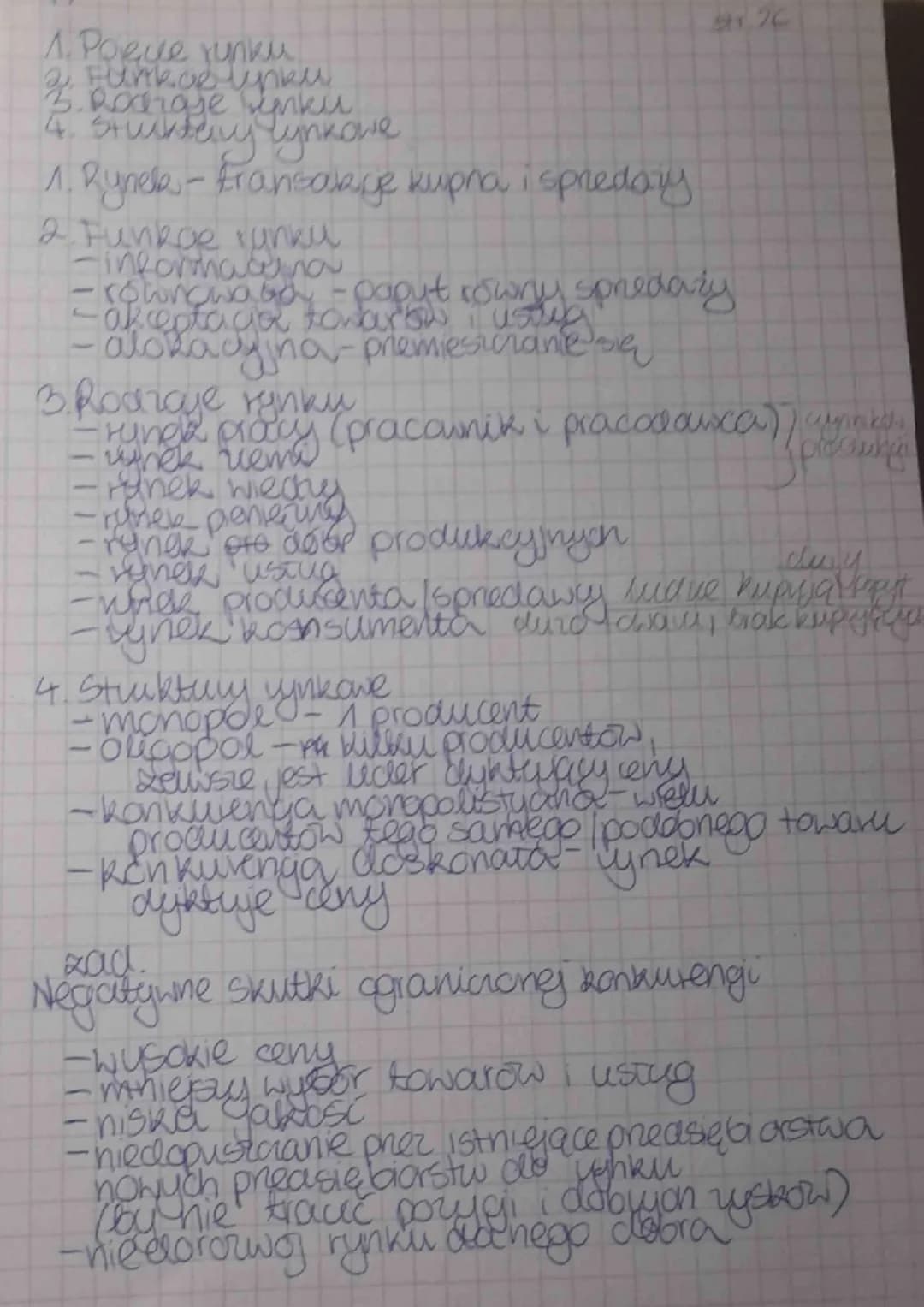 1. Pozve runku
2. Funkce linker
3. Rodhage rynku.
4. Stundary lynkowe
1. Rynek- Fransakge kupna i sprzedaży
а тепкое капки
-informacena
rown