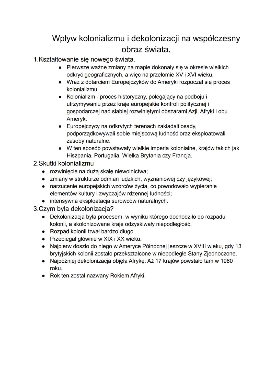 ZMIANY NA MAPIE POLITYCZNEJ
Podział polityczny świata.
1.Co to jest państwo?
●
Państwo to podstawowa jednostka podziału politycznego świata.