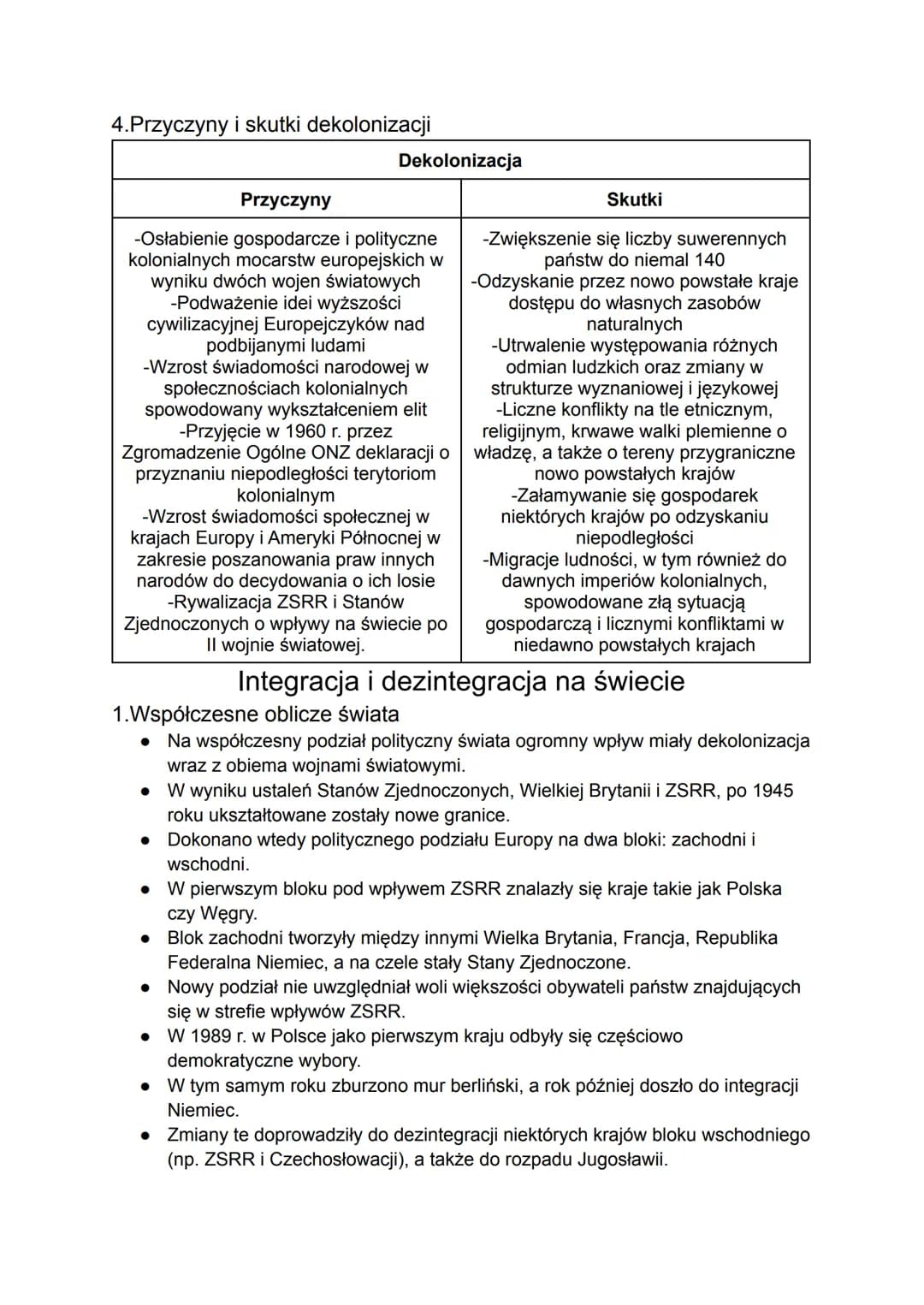 ZMIANY NA MAPIE POLITYCZNEJ
Podział polityczny świata.
1.Co to jest państwo?
●
Państwo to podstawowa jednostka podziału politycznego świata.