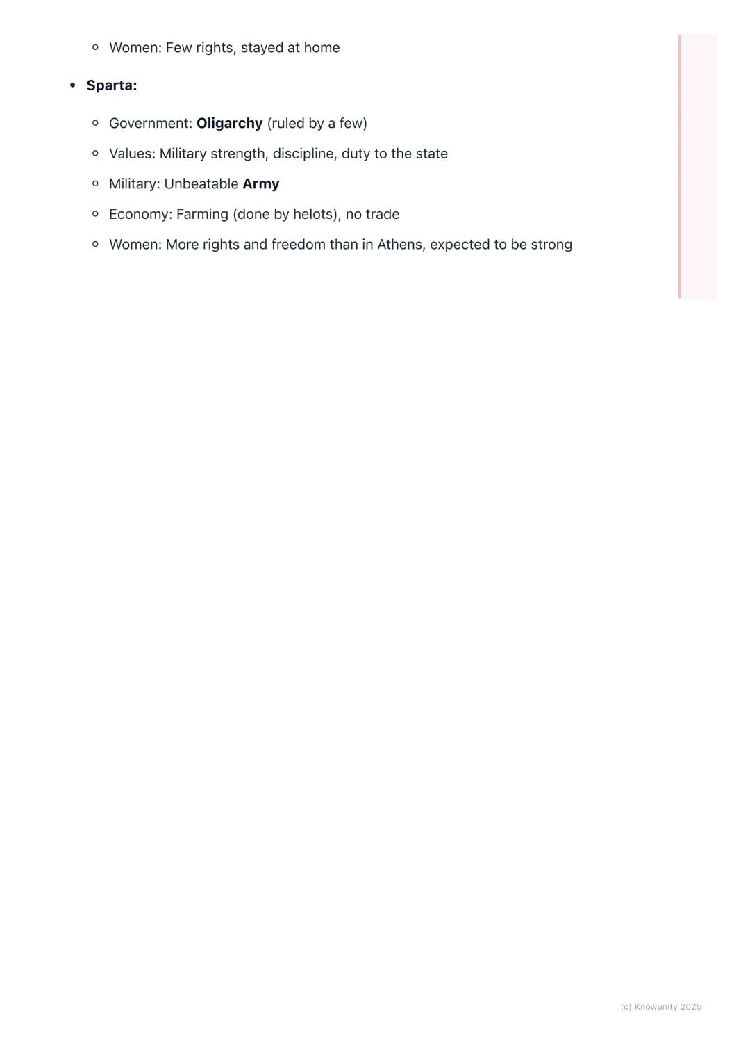 # City-States: Athens and
Sparta

An introduction to the city-states

Ancient Greece wasn't one big country like Ireland is today. It was ma