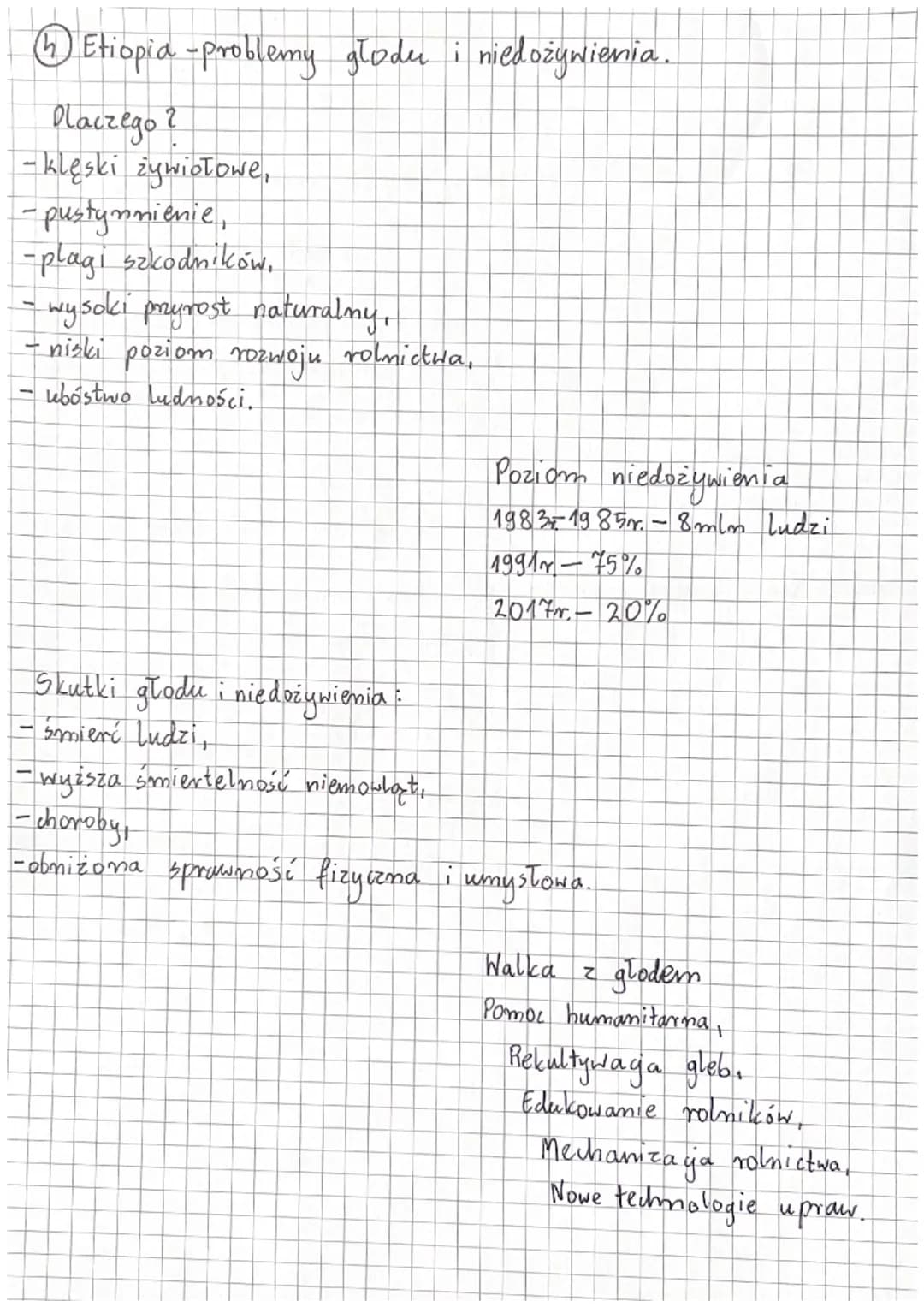 Geografia
Rendział II - Afrylna
①środowisko przyrodnicze Afryki.
-Afryka leży
ma
h
wszystkich ↳ połkulach,
- jest głównie wyżynny.
rozległe 