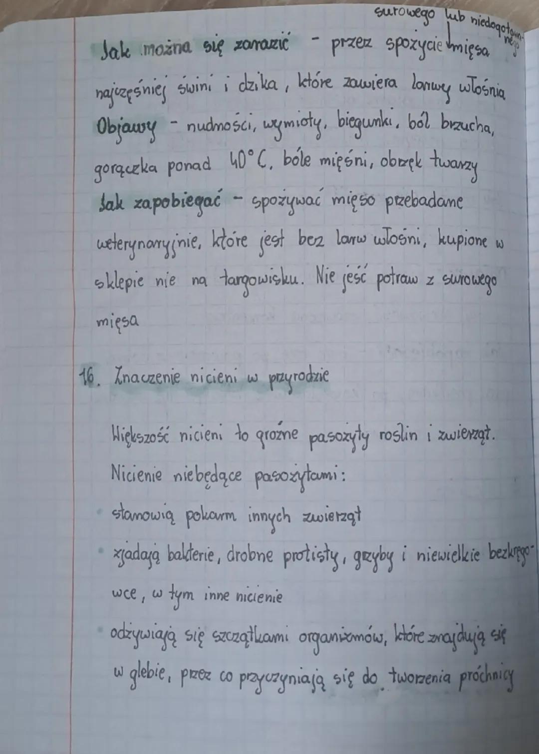 # Kartkówka biologia - plazińce i nicienie

1. Gdzie żyją płazińce ?

Większość płazińców to pasożyty, które żyją w
jelicie cienkim zwierząt