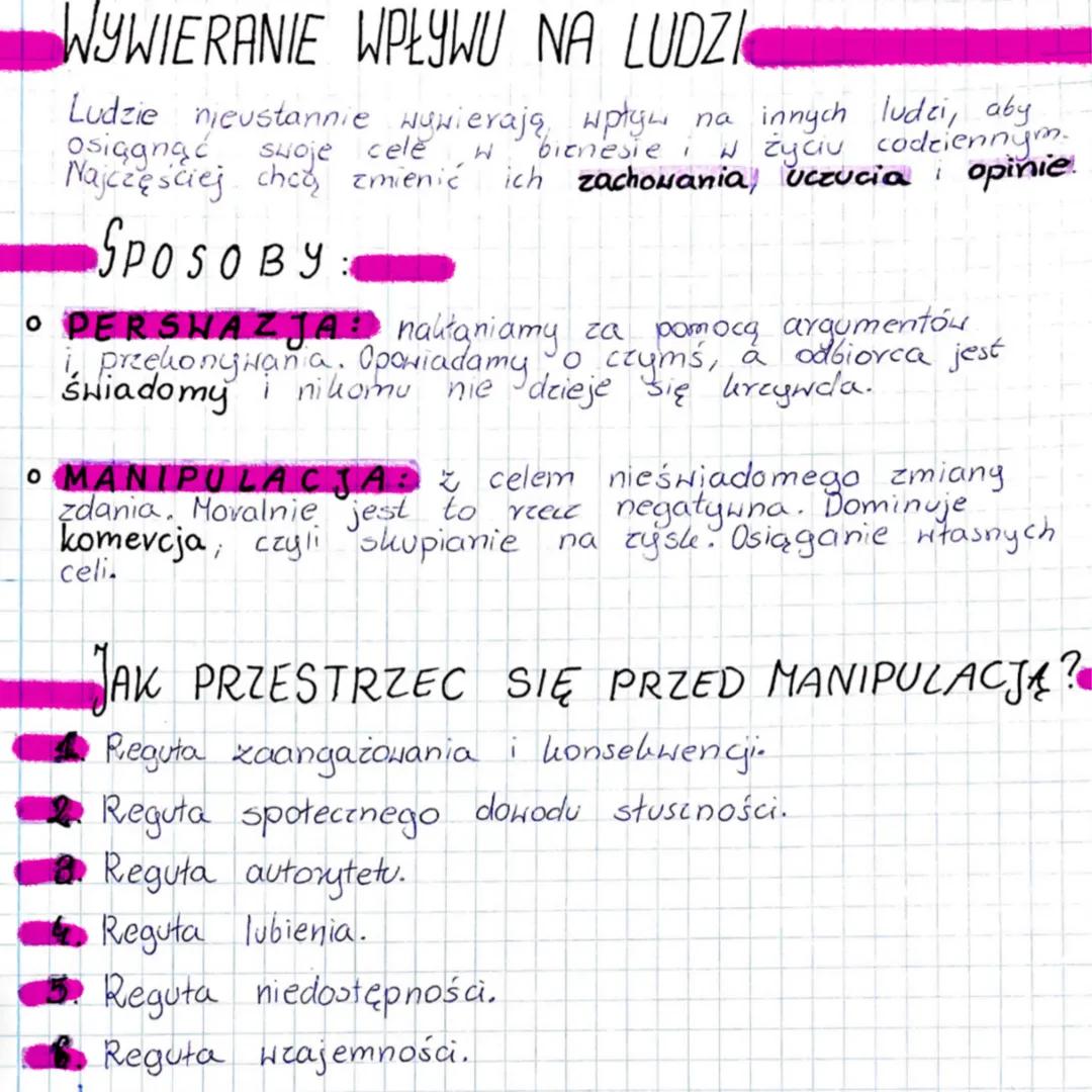 # WYWIERANIE WPŁYWU NA LUDZI

Ludzie nieustannie wywierają wpływ na innych ludzi, aby
osiągnąć swoje cele w biznesie i w życiu codziennym.
N