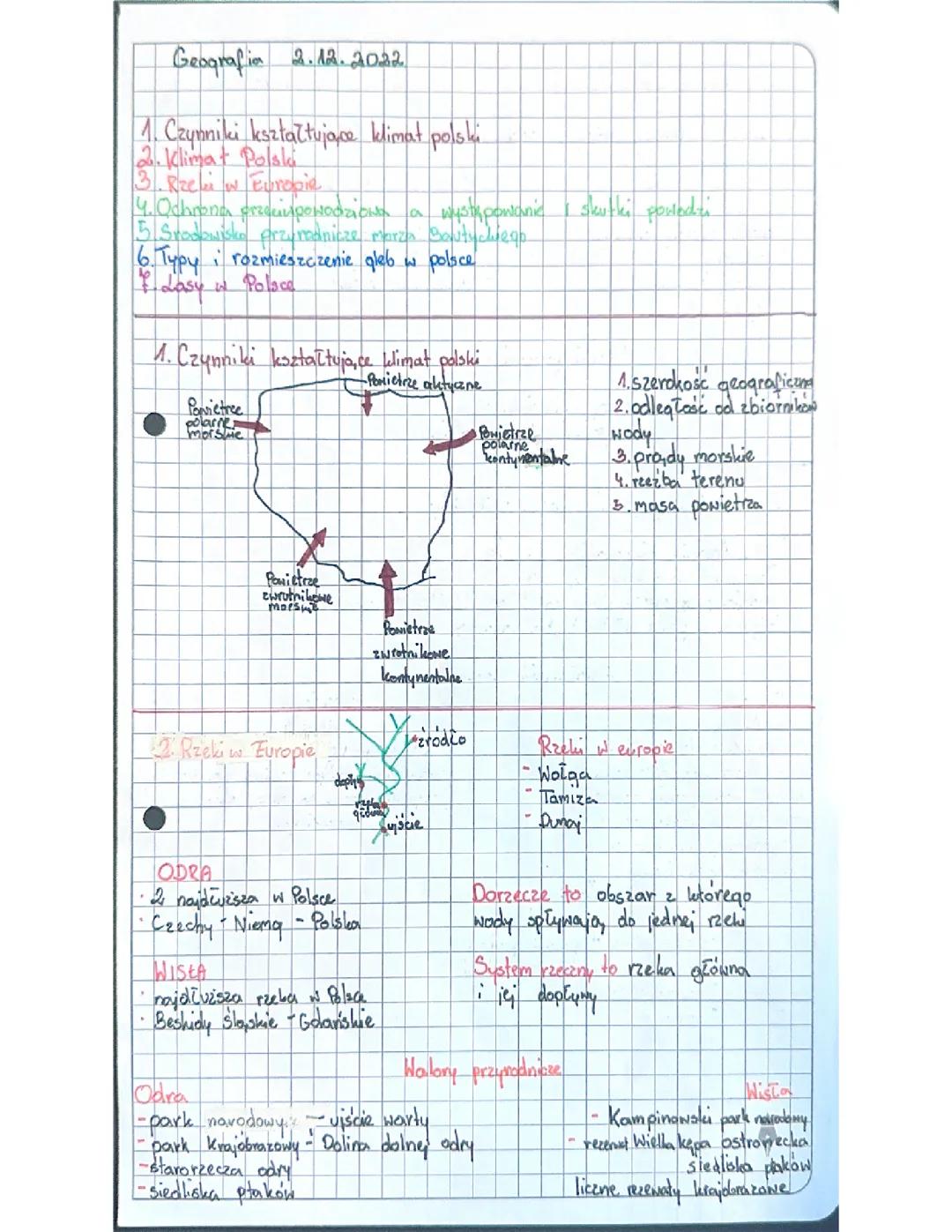 Geografia klasa 7. Dział pierwszy 