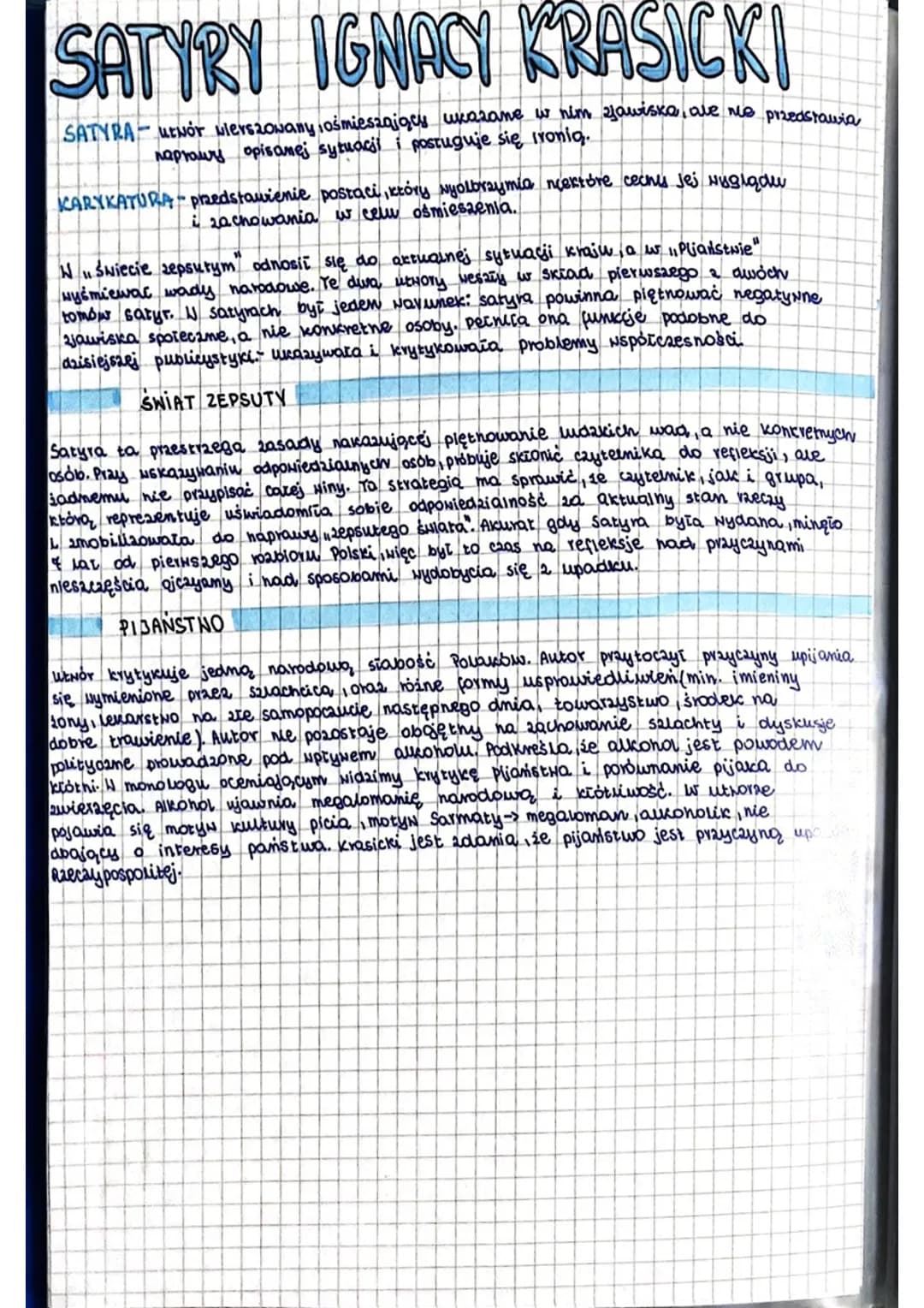 Świat Zepsuty Streszczenie i Pijaństwo Interpretacja - Ignacy Krasicki