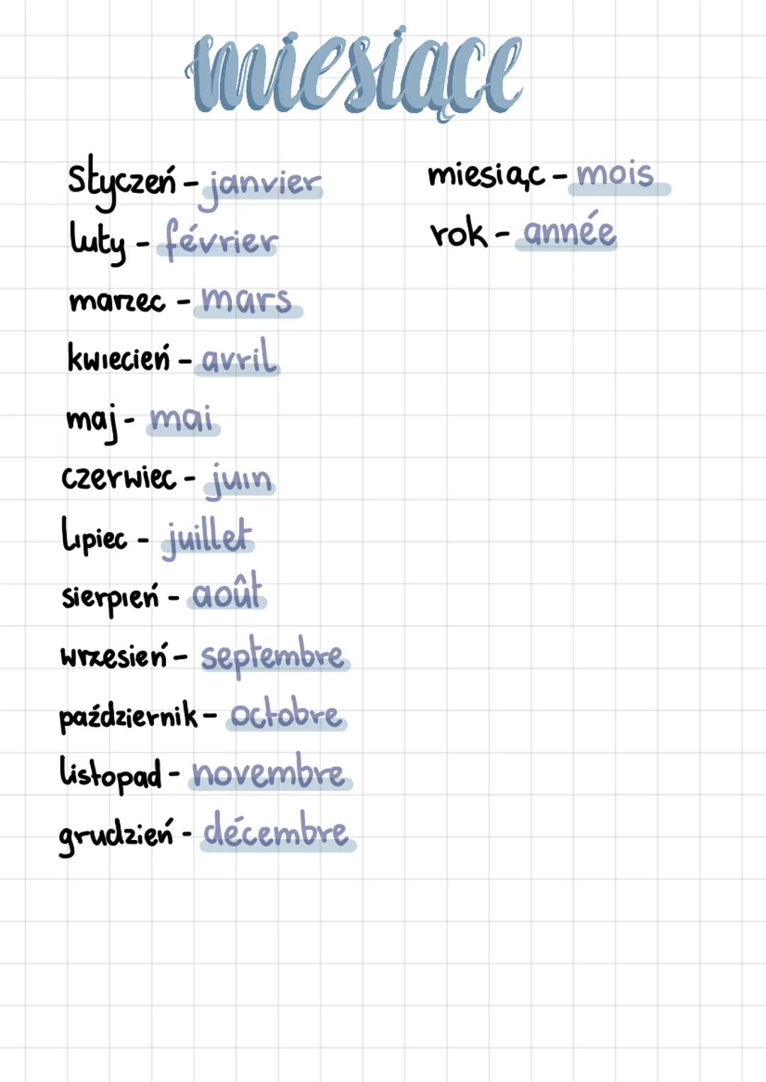 miesiące 