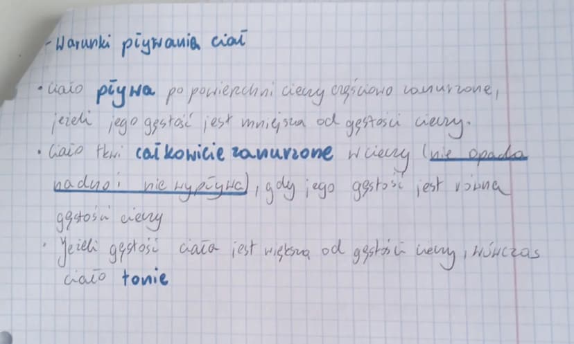 Azylea
Hydrostatyka i acrostatyka
- Nacisk (sita nacisku) jest składową siły, z jaką, jedno ciało driai a
na
powierzchnię drugiego. Nacisk j