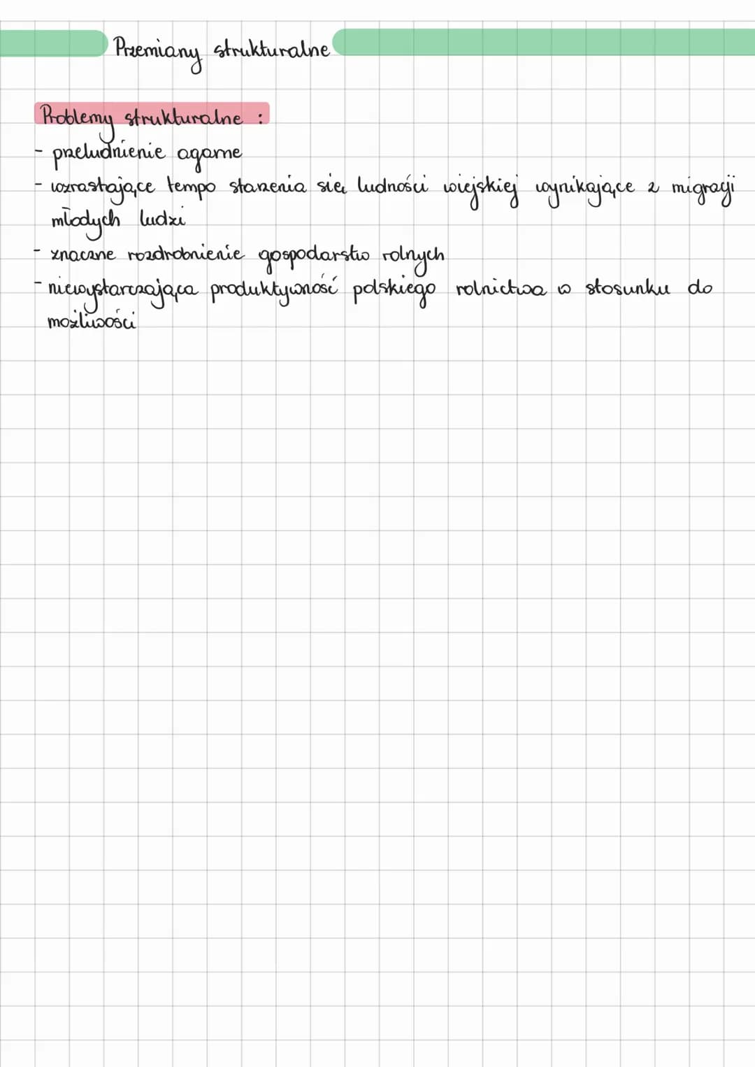 b) Gleby
I. Warunki rozwoju rolnictwa w Polsce
←Czynniki
ROLNICTWO
▸
• uwarunkowania klimaty cane
przyrodnicze
↓
▶
gleby
▸ ukształtowanie te