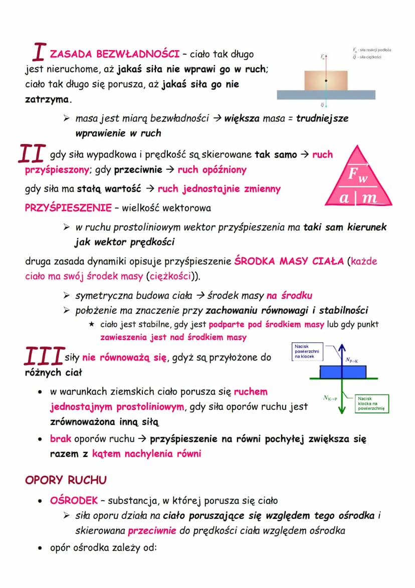SIŁA WOKÓŁ NAS
●
na stromych
powierzchniach
siła nacisku i
SIŁA miara oddziaływań
► jest wielkością wektorową
► jednostka → NEWTON [N]
tarci
