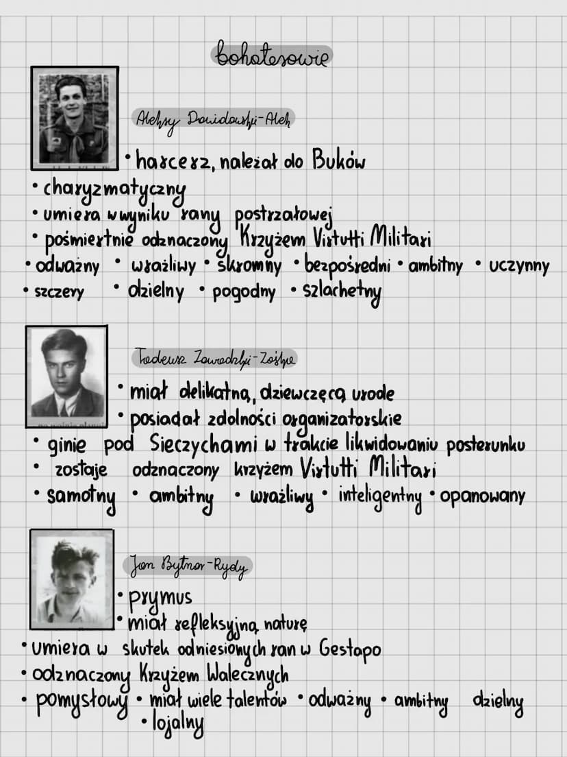 KAMIENIE
ΝΑ
SZANIEC
Aleksander komiński
temat
Utwór przedstawia wojenne losy grupy
warszawskich harcerzy. Ukazuje wielki
patriotyzm młodych 