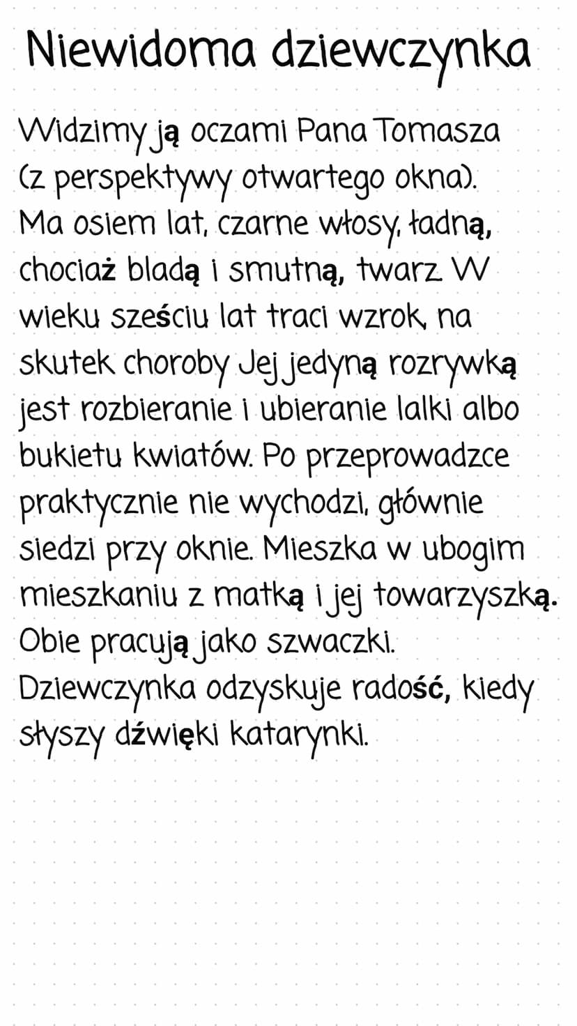Katarynka
Streszczenie
Bohaterem "Katarynki" jest Pan Tomasz - elegancki,
zamożny stary kawaler, mecenas na emeryturze i znawca
sztuki. Mężc