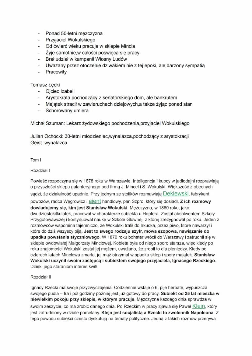 --- OCR Start ---
LALKA
"Cywilizacji nie stworzyli ani filistrowie, ani geszefciarze, lecz właśnie tacy wariaci... Gdyby rozum
polegał na my