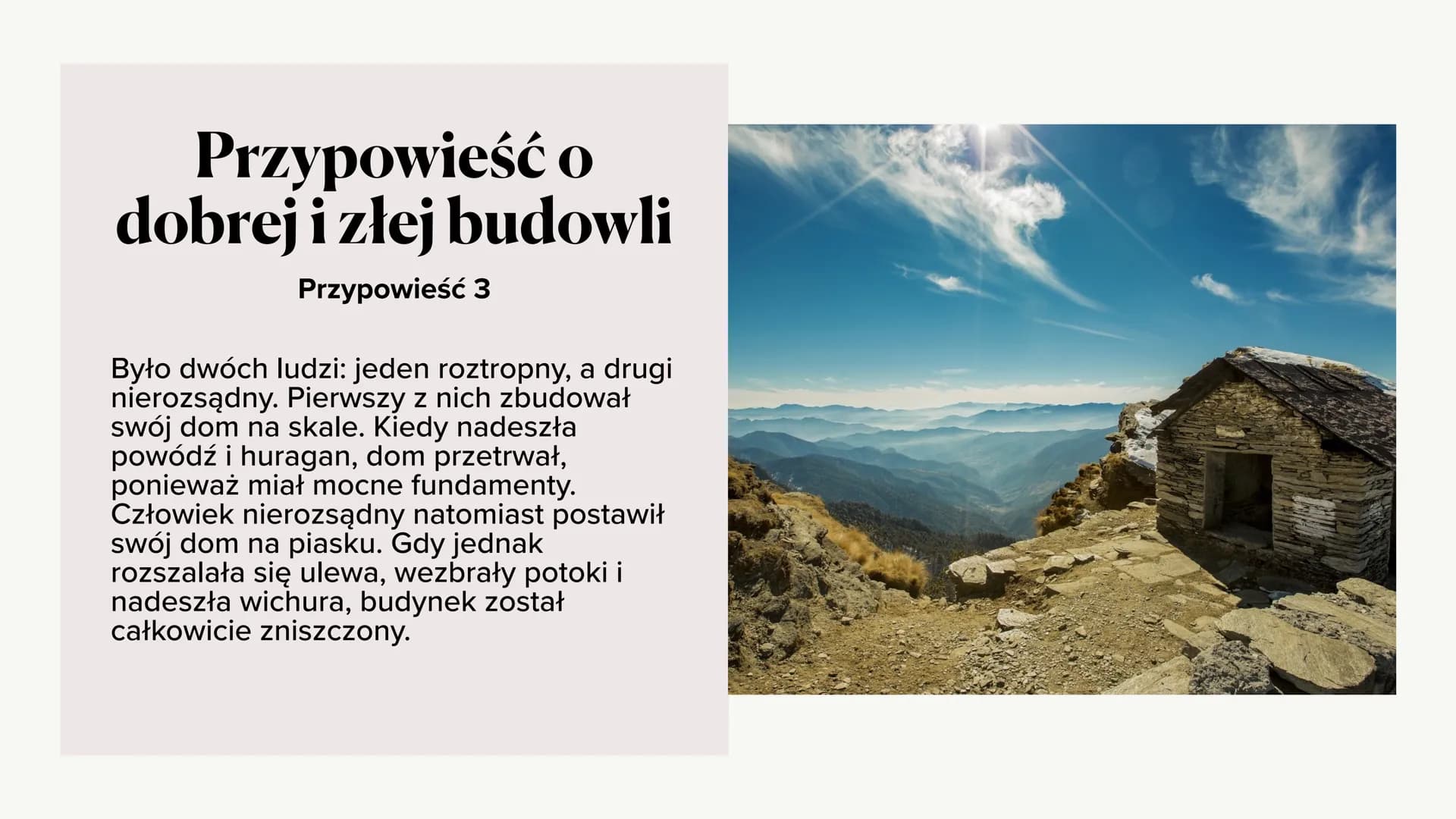 +
Przypowieści
Antoni Mossakowski i Kamil Wysogląd
M
CRYSTAL
CITY ●
●
Przypowieść o
siewcy
1 przypowieść
Historia jest o siewcy który zasiał