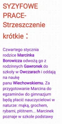 Know Pełne strzeszenie krótkie- ,,Syzyfowe Prace"  thumbnail