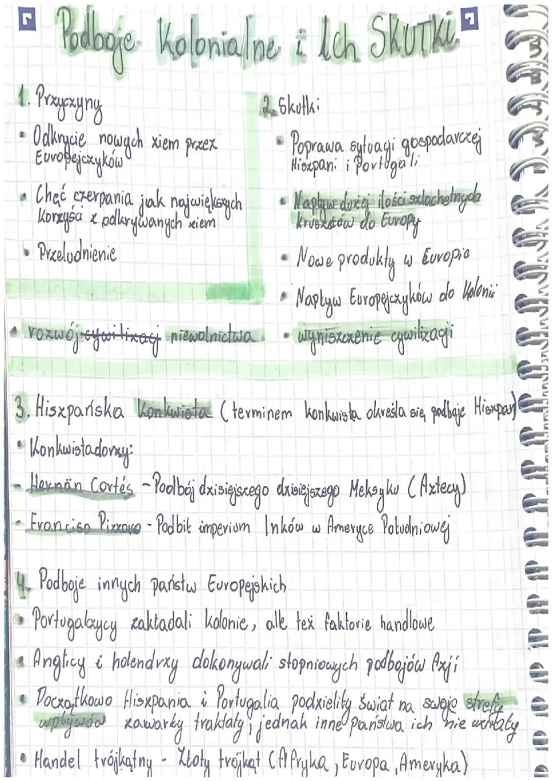 Podboje kolonialne i ich skutki 