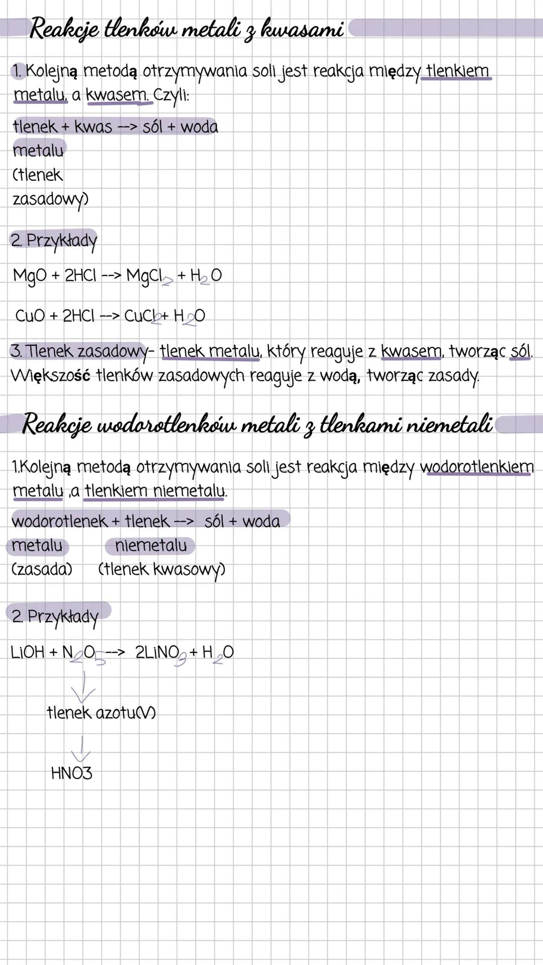 Chemiade
Sole
Wzory i nazwy soli
1. Sole-to związki o budowie jonowej składające się z kationów metalu i
anionów reszty kwasowej. Sole to po