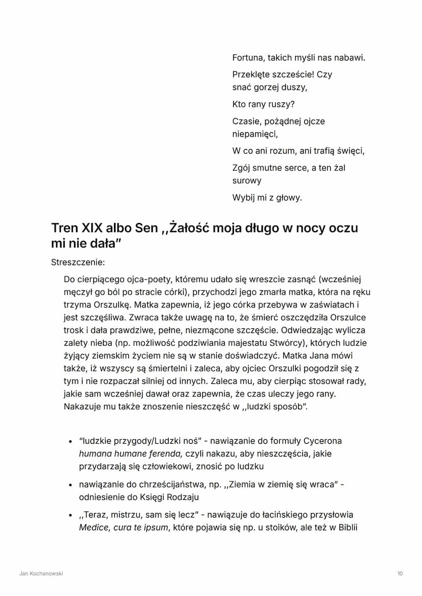 Jan Kochanowski
Tags
Renesans
Select Obowiązuje na mature
✓ Umiem
Jan Kochanowski
O autorze:
•
wszechstronnie wykształcony, władający kilkom