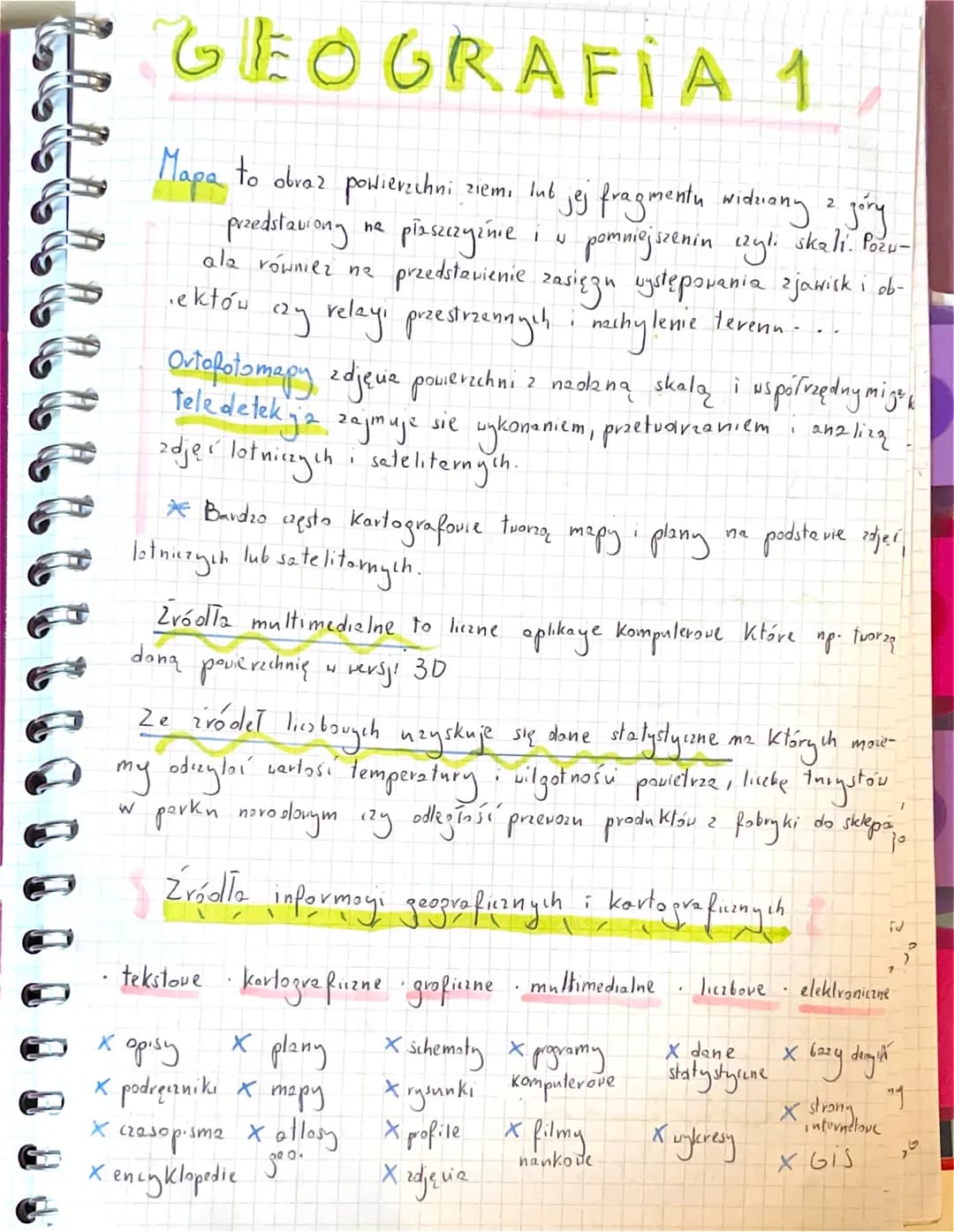 GEOGRAFIA 1
Mapa to obraz powierzchni ziemi lub jej fragmentu widziany z góry
2
przedstawiony
płaszczyźnie
1 U
ala równiez ne
iektów
pomniej