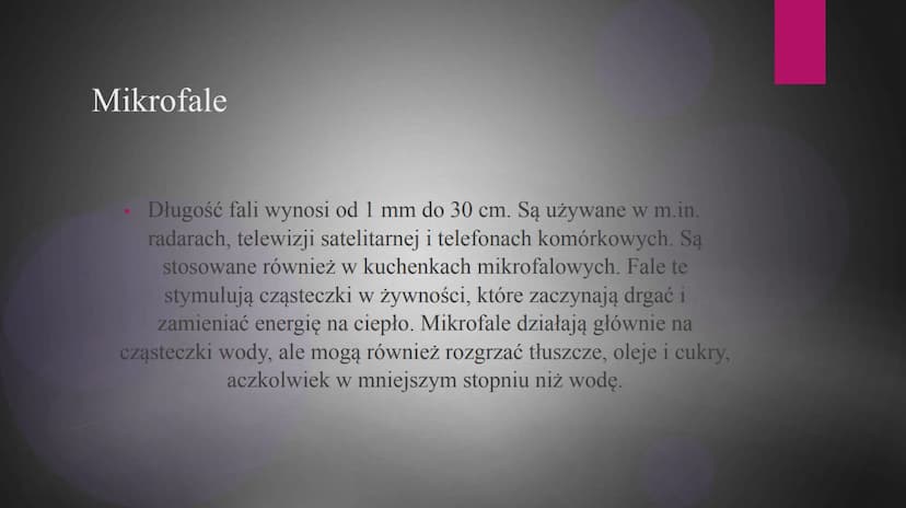 Fale elektromagnetyczne Fale elektromagnetyczne to zaburzenia pola
elektrycznego i magnetycznego.
Zmienne pole magnetyczne wytwarza zmienne 