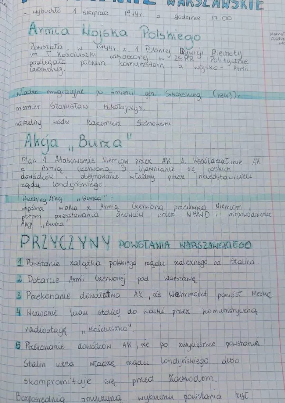 Powstanie Warszawskie: Przyczyny, Skutki i Przebieg