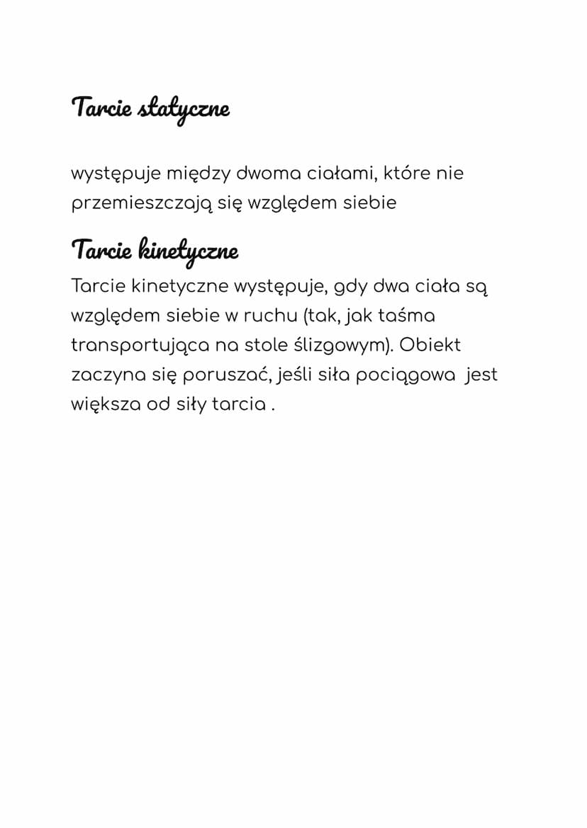 Pierwsza zasada dynamiki:
Jeżeli na dane ciało nie działają żadne inne ciała, lub działania
innych ciał równoważą się, to ciało pozostaje w 