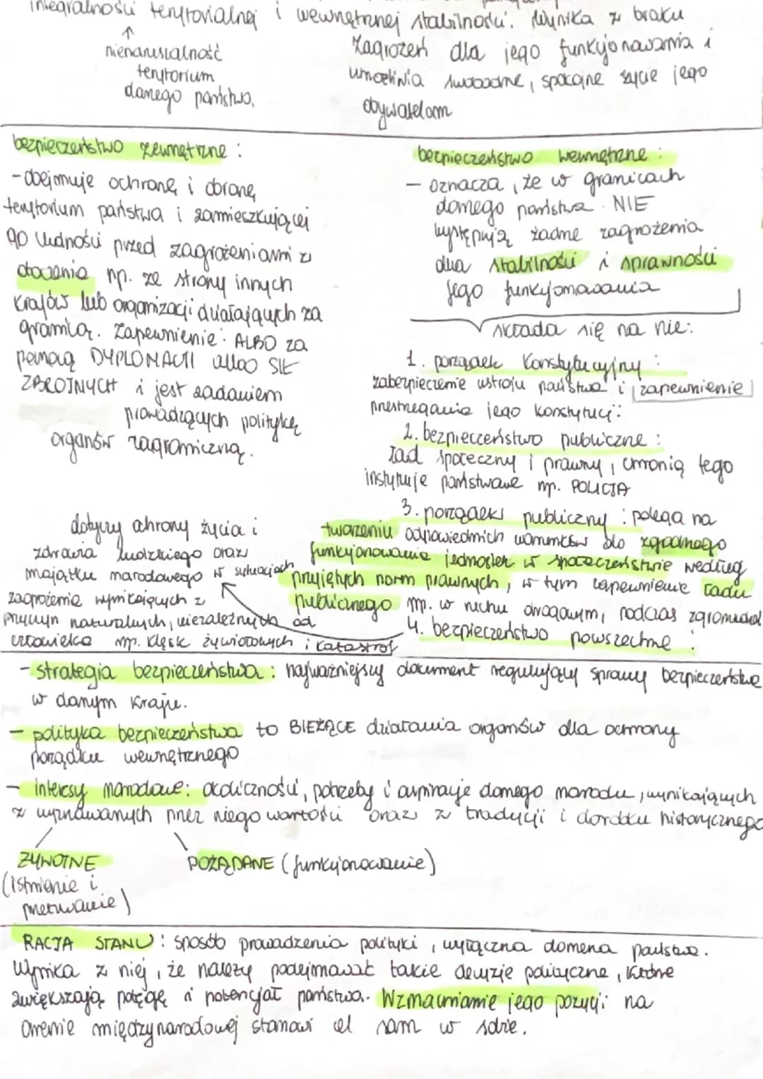 1022 T
Temal: BEZPIECZEŃSTWO PAŃSTWA.
berpiecursu
▶
państwa
Stam niezalezność
integralności terytorialnej
di wewnetrzny
W zależnośu od środe