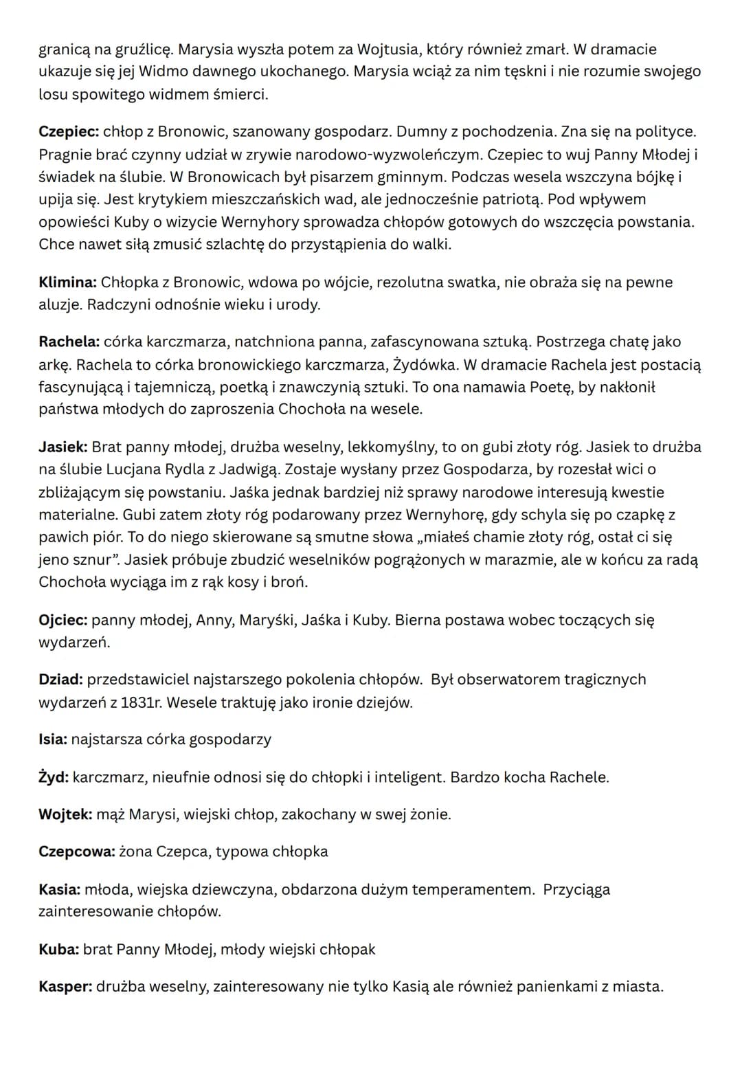 Wesele"
Stanisław Wyspiański
Epoka: Młoda Polska Czas powstania: 1900-1901 Rodzaj: dramat symboliczny
Czas akcji: noc z 20 na 21 listopada 1
