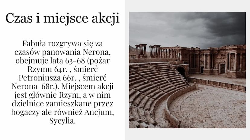 Quo vadis
Henryk Sienkiewicz
SHAF
00000
MAGRIPPALFCOSTE
YL Geneza
Przed napisaniem Quo vadis Henryk Sienkiewicz
dokładnie zwiedził Rzym w to