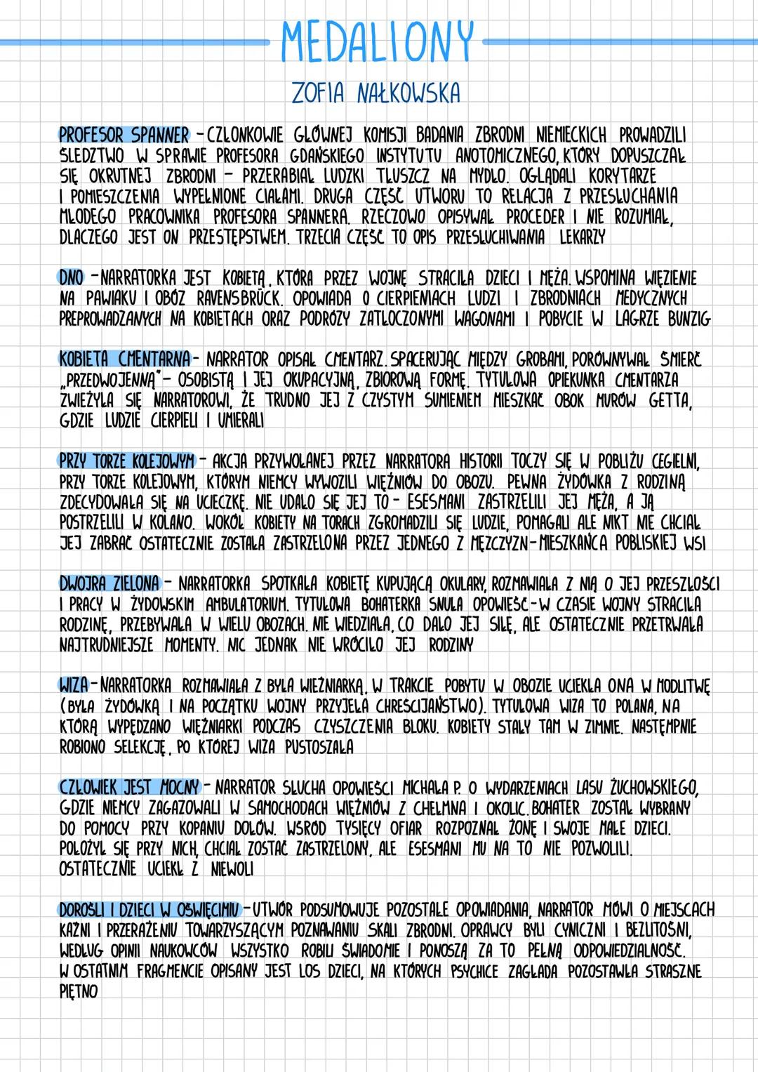 # II wojna światowa

— UTWORY LITERACKIE —

*   KRZYSZTOF KAMIL BACZYŃSKI - „POKOLENIE”, „Z GŁOWĄ NA KARA BINIE”
*   TADEUSZ BOROWSKI - „PRO