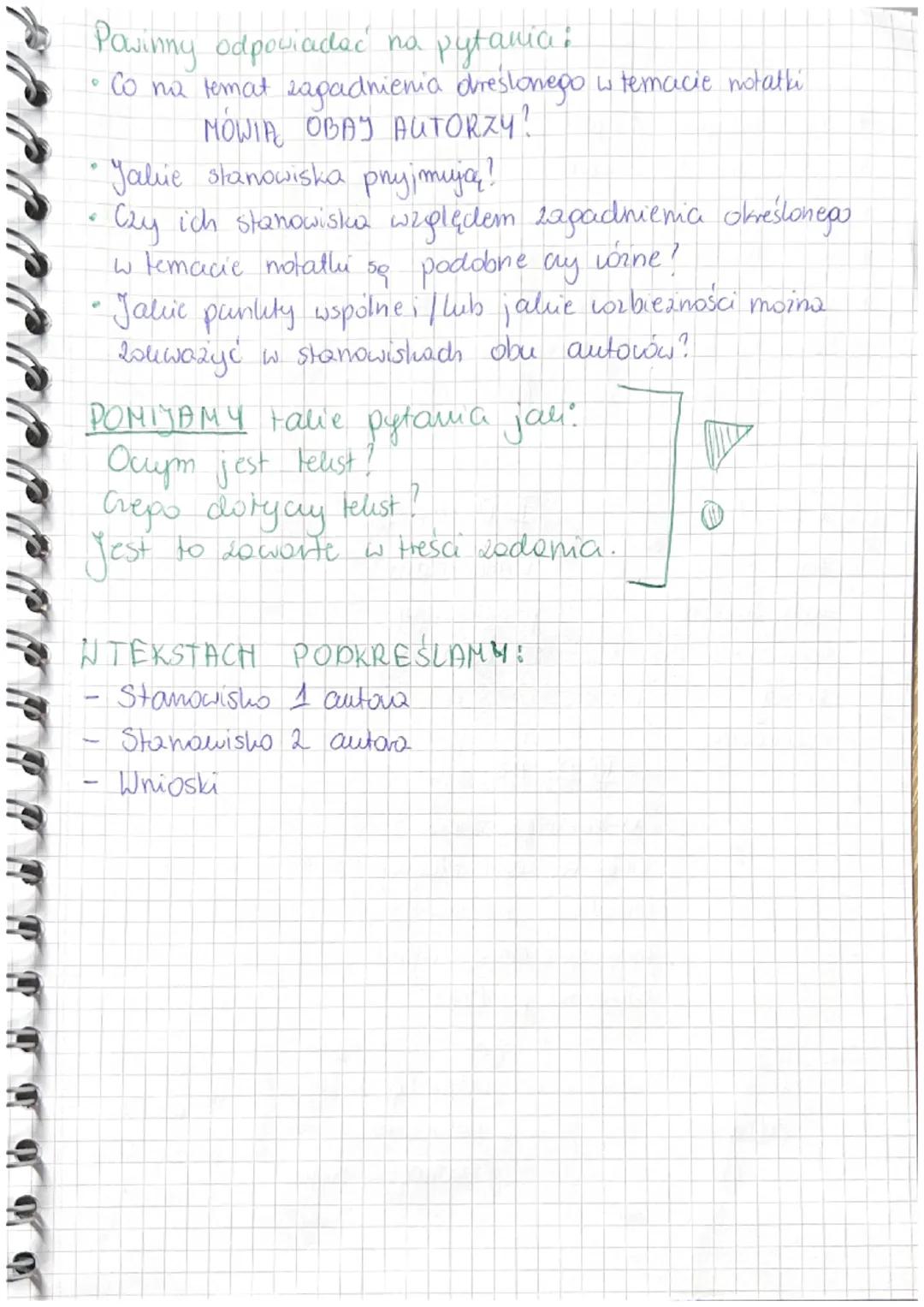 # Język polski w użyciu

• Zawsze dwa telisty do precytania.
• Precaytaj whilelivie dba teksty
• PODCZAS CZUTANIA zaznar lub wypisz stanowis