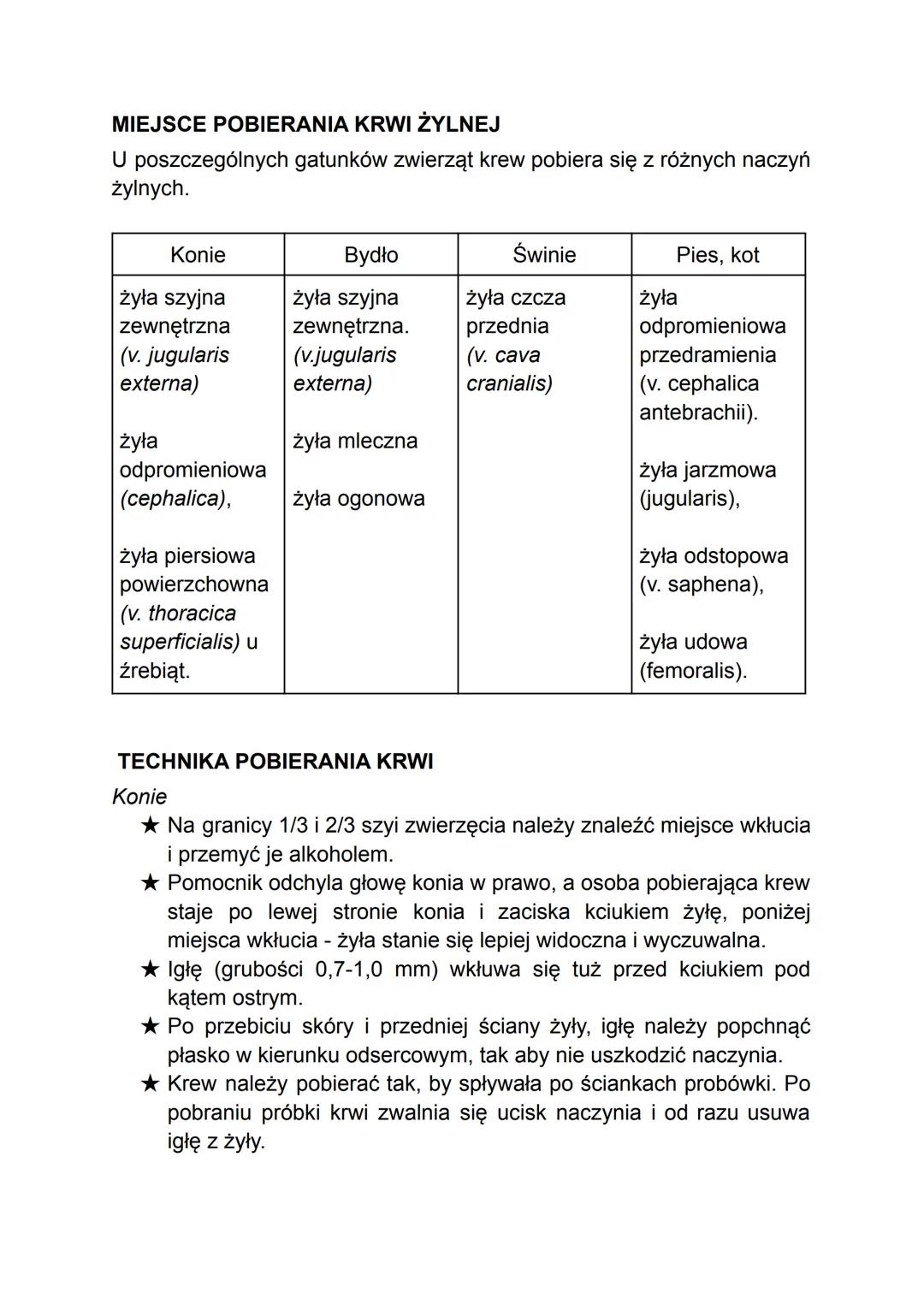 BADANIE LABORATORYJNE KRWI
("Analityka Weterynaryjna" - Aleksandra Nikolajdu-Skrzypczak)
Badanie laboratoryjne krwi jest jednym z najczęście