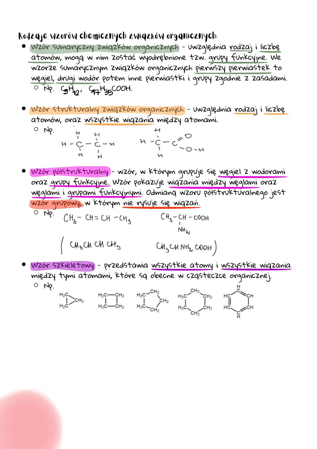 związki organiczne
Związki organiczne = związki węgla.
。 Atomy węgla w związkach zawsze są czterowartościowe,
O
Mogą się łączyć ze sobą bezp