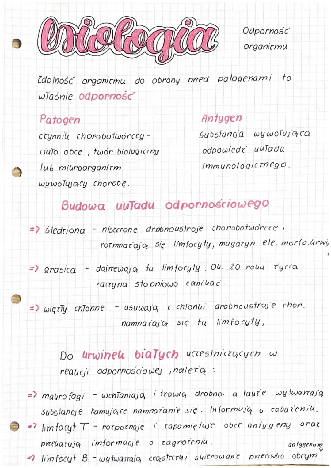 Intologia
Zdolność organitmu do obrony przed patogenami to
właśnie odporność
Patogen
czynnik chorobotwórczy -
Ciało obce, twor biologiczny
l