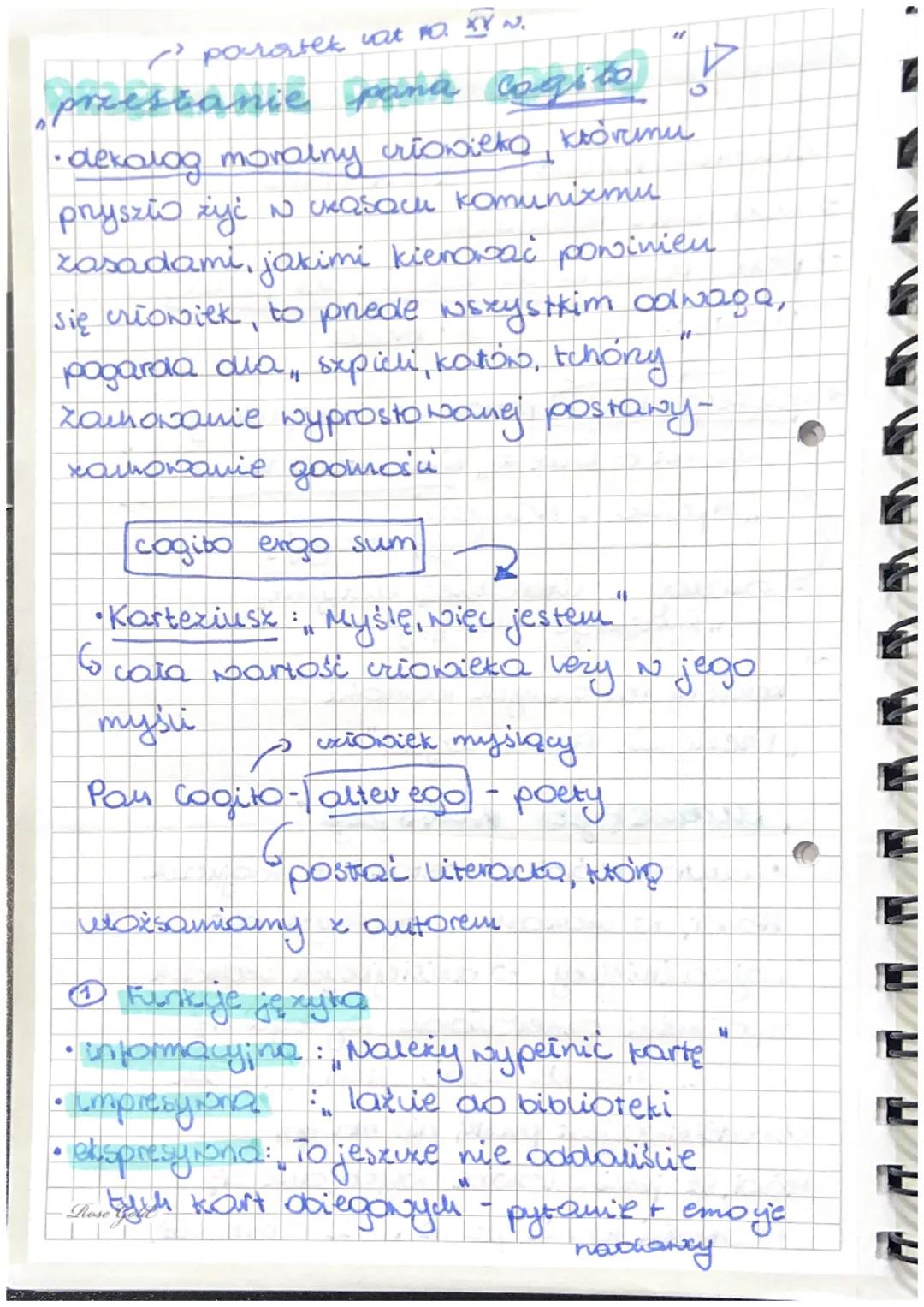 роланк lot на кул
przessanie pana cogico p
koorimu
• dekalog moralny człowieka,
авколод
przyszło żyć w crasącu komunizmu
zasadami, jakimi ki