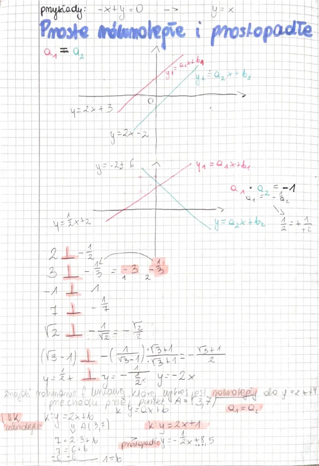 Prosta w uka. współmędnych
1. Kieminkowe
= ax+b
миройсгутик
Kienumbbery
(f(x)
L
ртозимние
P(0,b)
^
metade schodkol
h⋅ y = -x+1
ropone
2
toα 