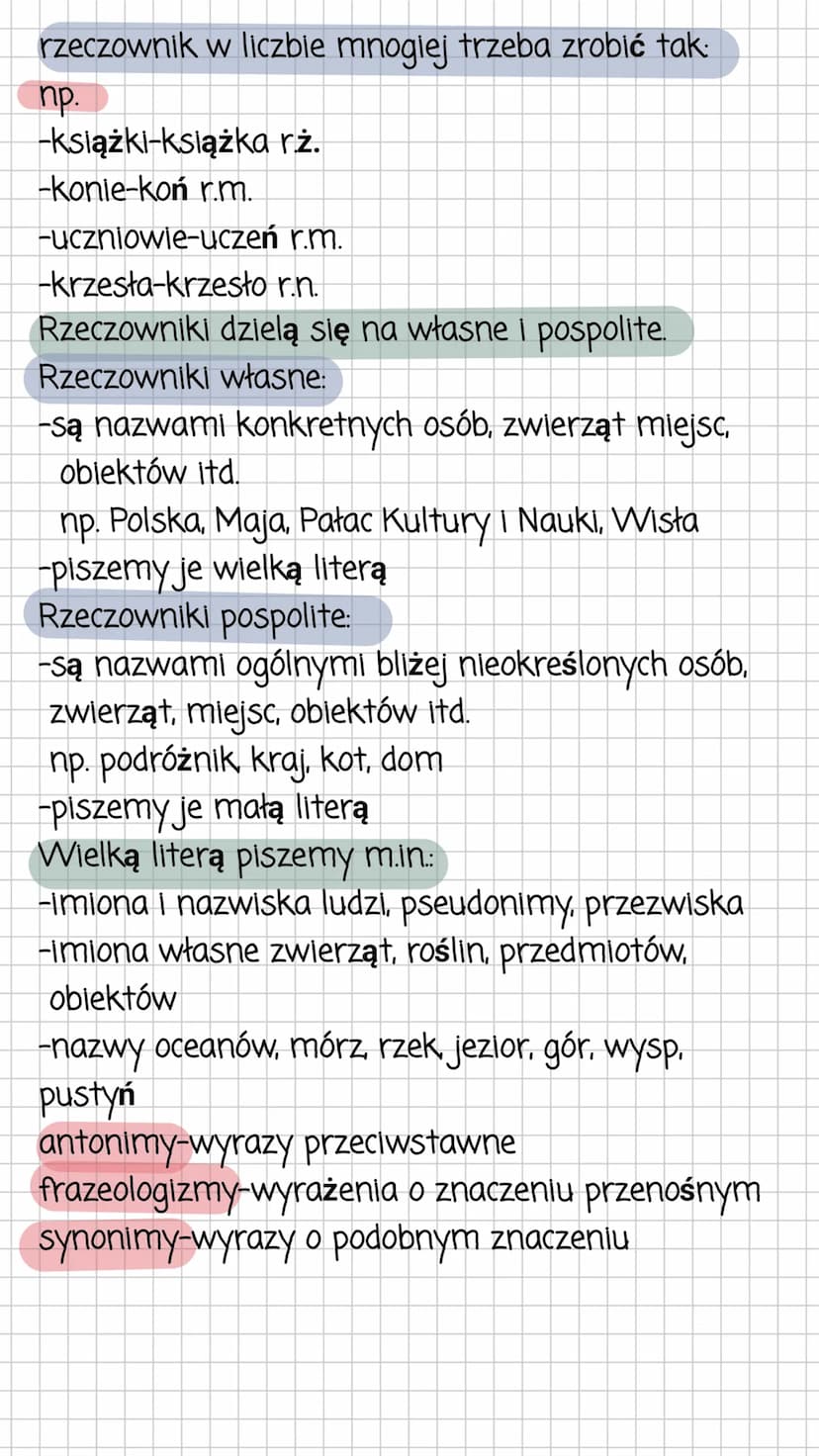 Czasownik
Pytamy: co robi? co się z nim dzieje? w jakim stanie
się znajduje?
Odmienia się przez:
-osoby
-liczby
-czasy
-rodzaje (w czasie pr