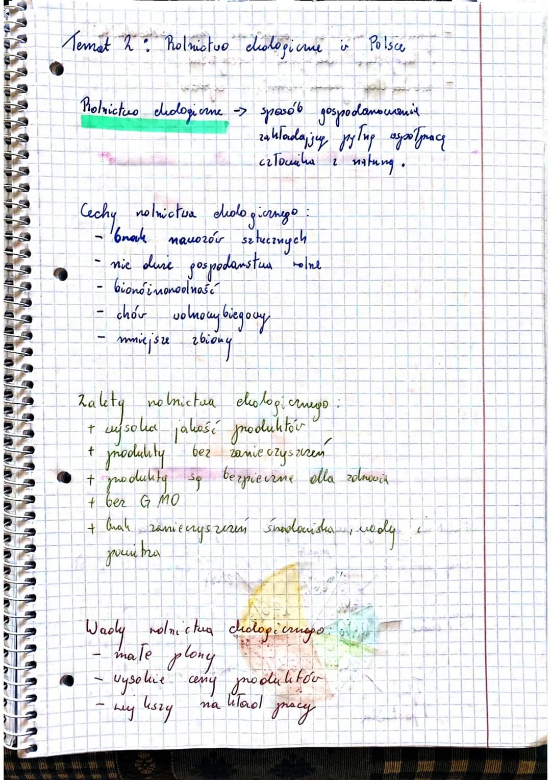 •GOSPODARKA
POLSKI
Temat 1: Warunki
пожиди
Warunki prynodumire:
• nanunki agroklimatyczne (temp. opady)
.
• warunki glebove
ukszta Ttovanie
