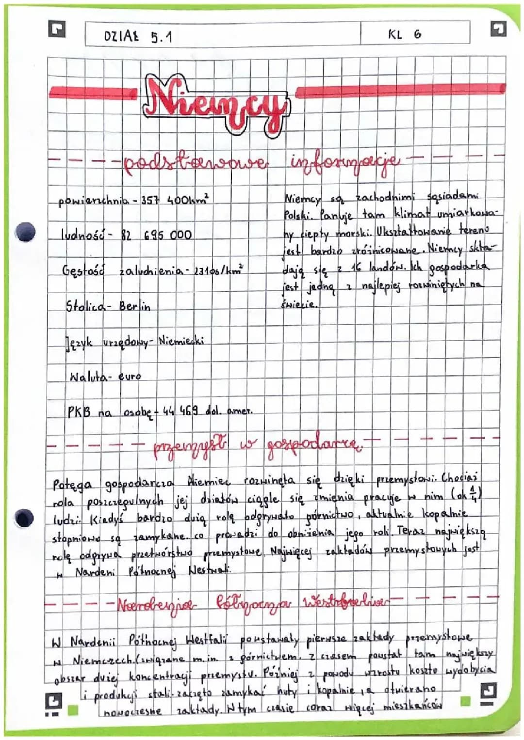 Zmiany w przemyśle Niemiec 