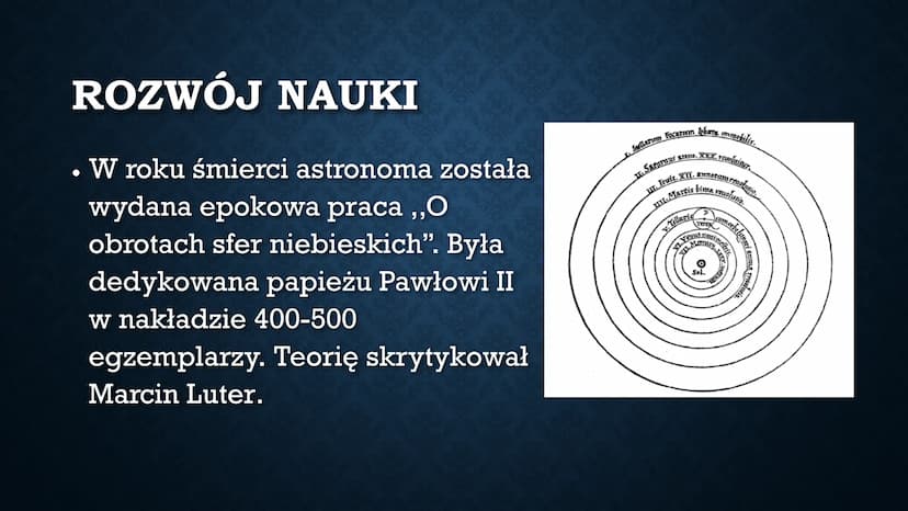 Mikołaj Kopernik
Wykonała Alicja Wiecheć W SKRÓCIE
• Mikołaj Kopernik urodził się 19 lutego 1473
roku w Toruniu jako syn kupca. Udowodnił,
ż