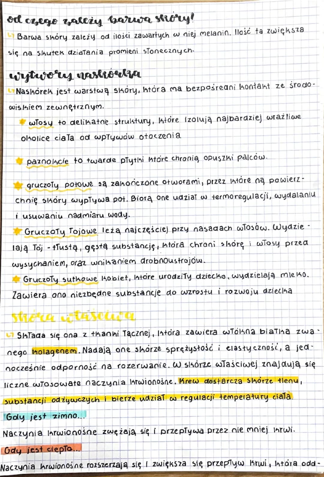 biologir
budowa i funkcje
story
funkcje skóry
7 Ochrona przed urazami, szkodliwymi substancjami, drobnoustrojami
chorobotwórczymi i promieni