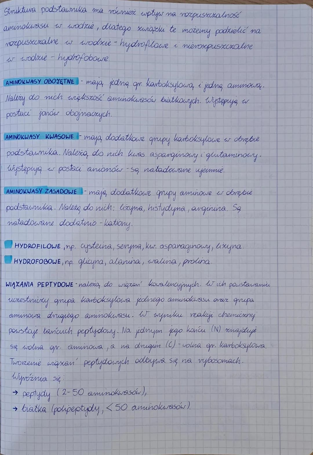 11.10.22r
Stelina
AMINOKWASY
AMINOKWASY to niewielkie cząsteczki budujące białka. So, zbudowane x węgla,
wodoru, tlenu i azotu. Istnieją duż