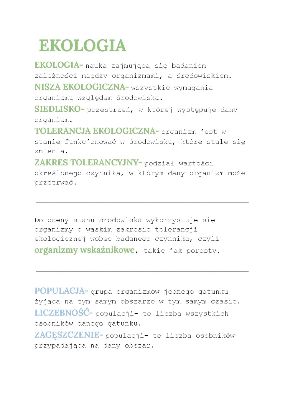 Biologia-ekologia