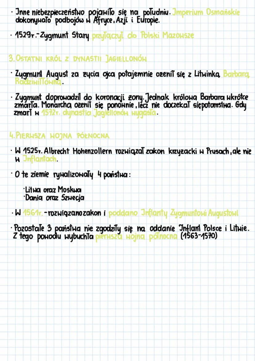 CZASY ZYGMUNTOWSKIE
1.ZYGMUNT I STARY
•1506r.-wielkim księciem litewskim, a potem królem Polski
został syn Kazimierza Jagiellończyka-Zygmunt