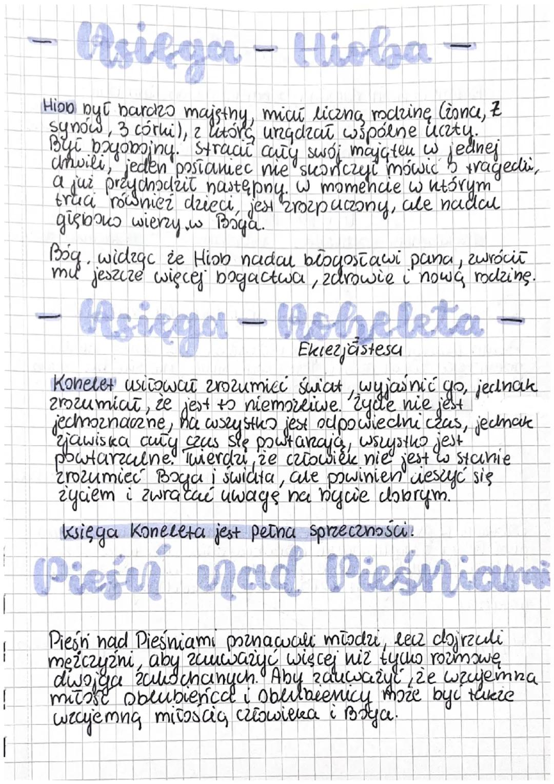 -Biblio-

BIBLIA to zbiór ksiąg, uznawanych za święte, oznacza to, że
autor został w jakiś sposób natchniony przez Вода
podczas pisania, a t