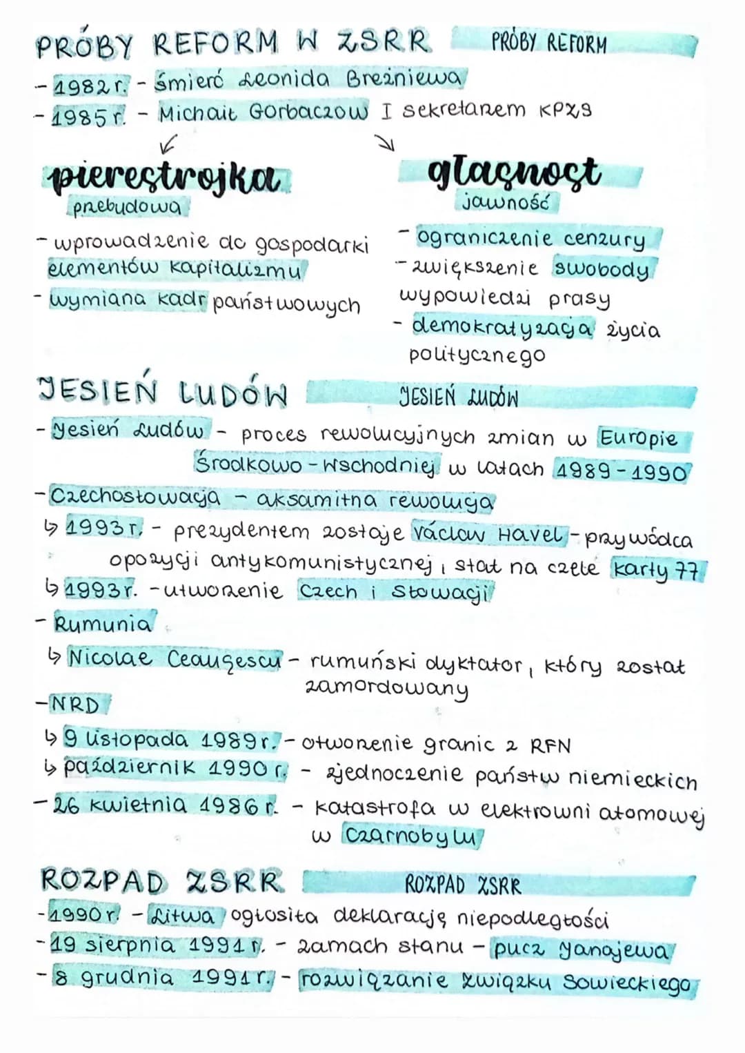 Rozpad -
bloku wschool-
niego
KRYZYS ZSRR
KRYZYS ZSRR
- gospodarkę centralnie planowaną charaktery 20 waty 2ta
organizacja pracy i korupgja
