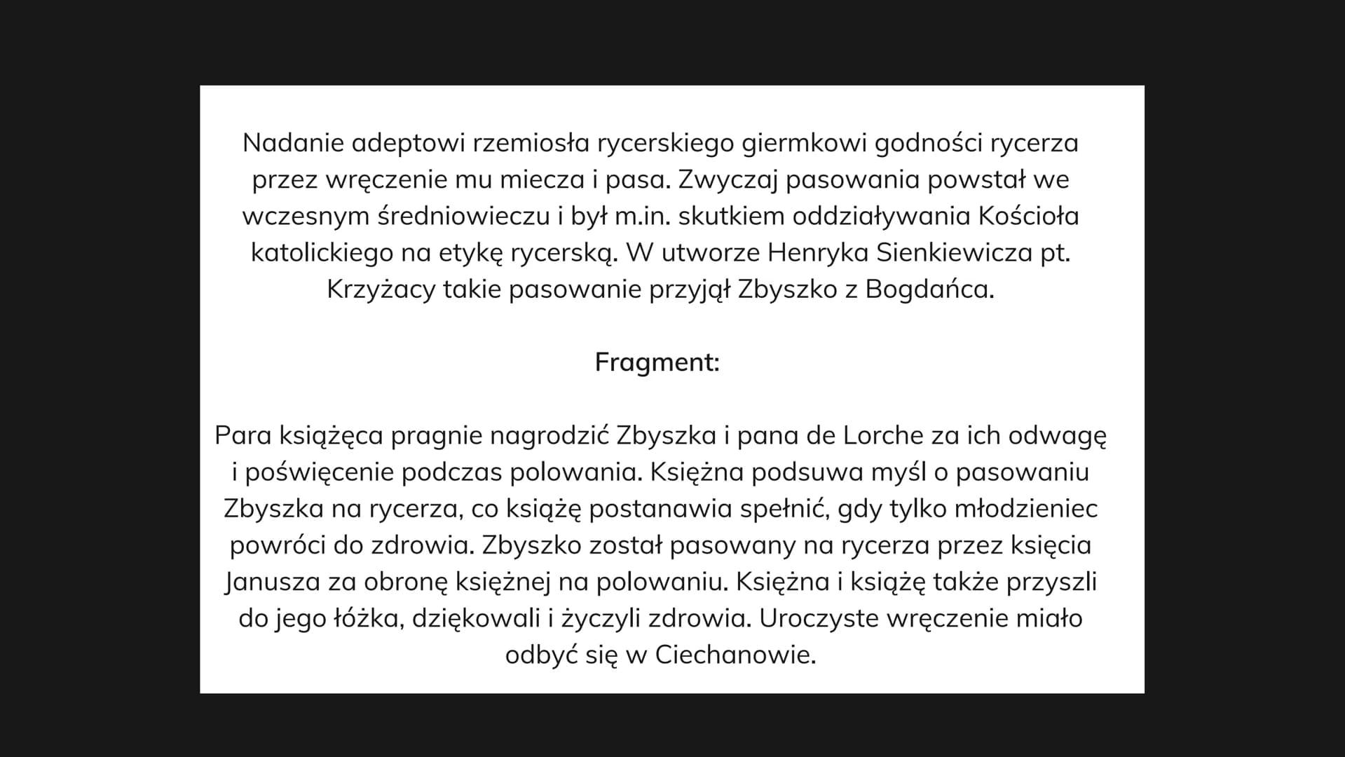 Obyczaje
Rycerskie
Aleksandra
Charchut Odpust
W teologii katolickiej pojęcie oznaczające
darowanie przez Boga kary doczesnej za grzechy,
któ