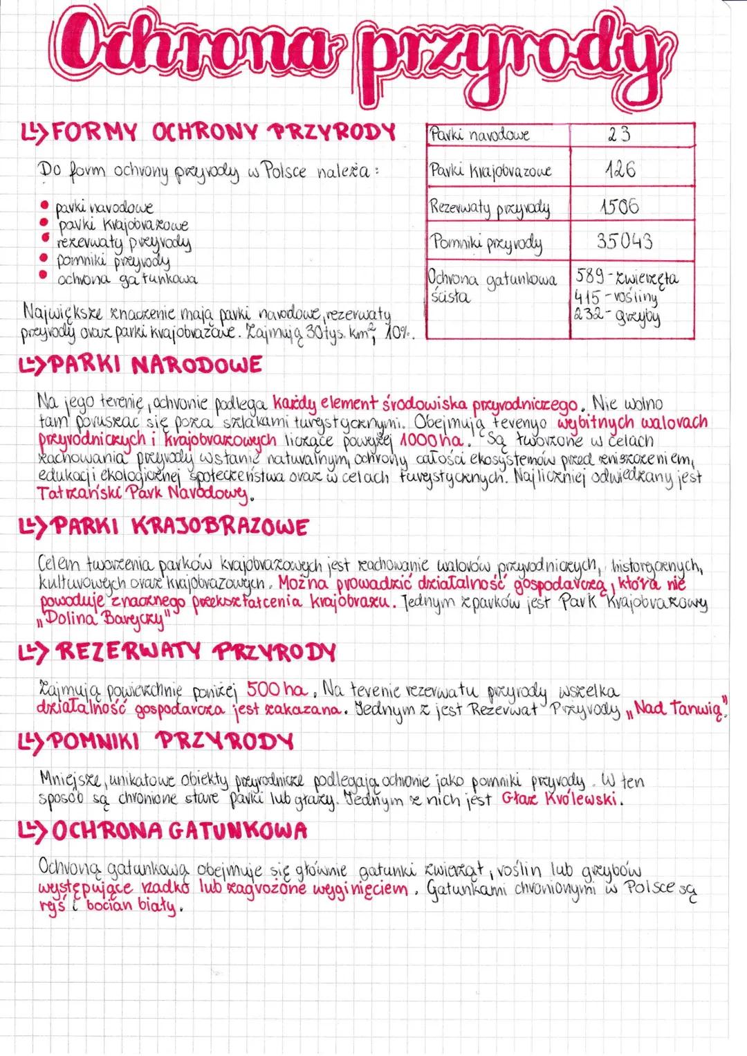 Znaczenie ochrony środowiska naturalnego