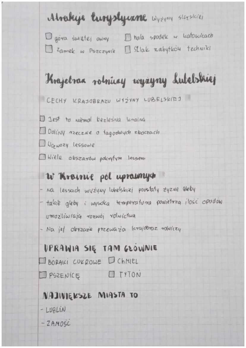 Geografia
TEMAT Podsumowanie dziatu 2 z tematow 6-9
Krajobraz miejske przemysłowy
Wyżyny stoskiej
ok 250 lat temu Wyżywa Śląska byla slabo z